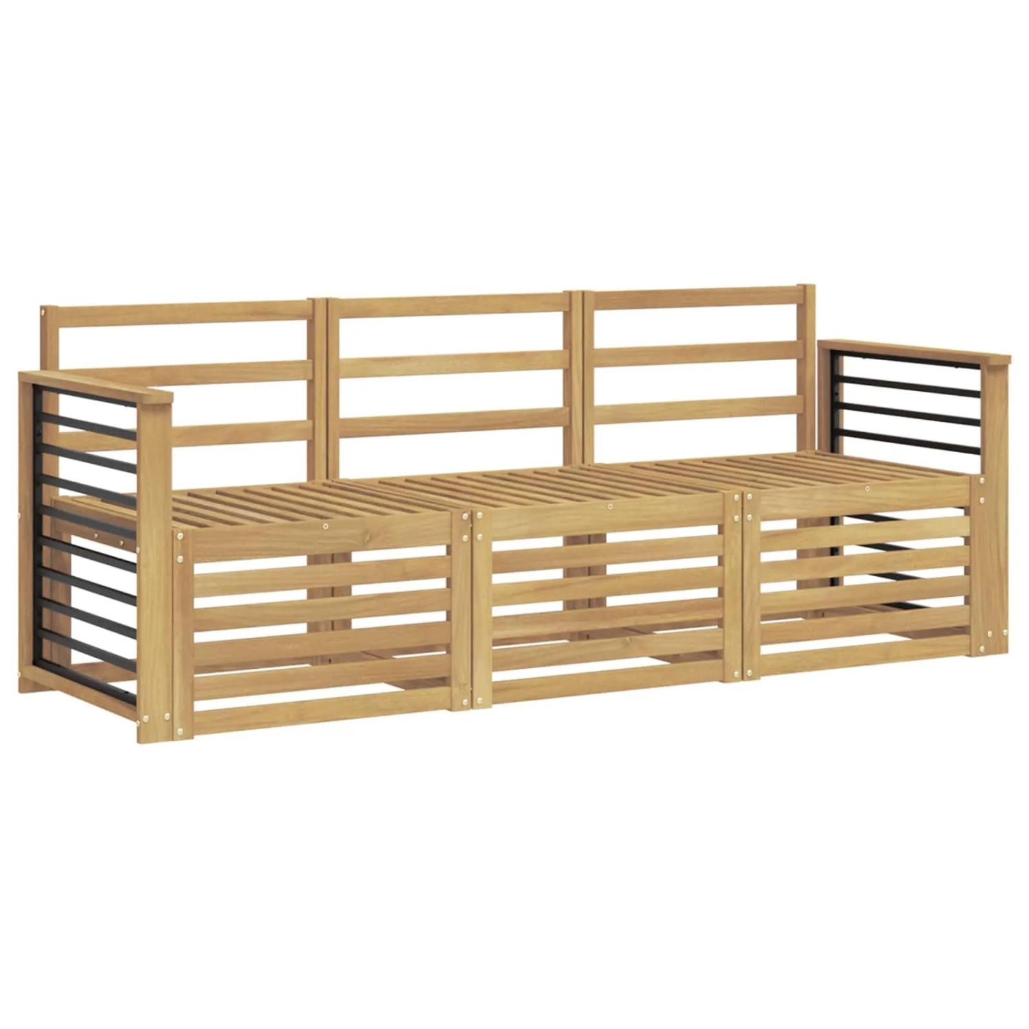 vidaXL Sofagarnituren Massivholz Akazie 3391324