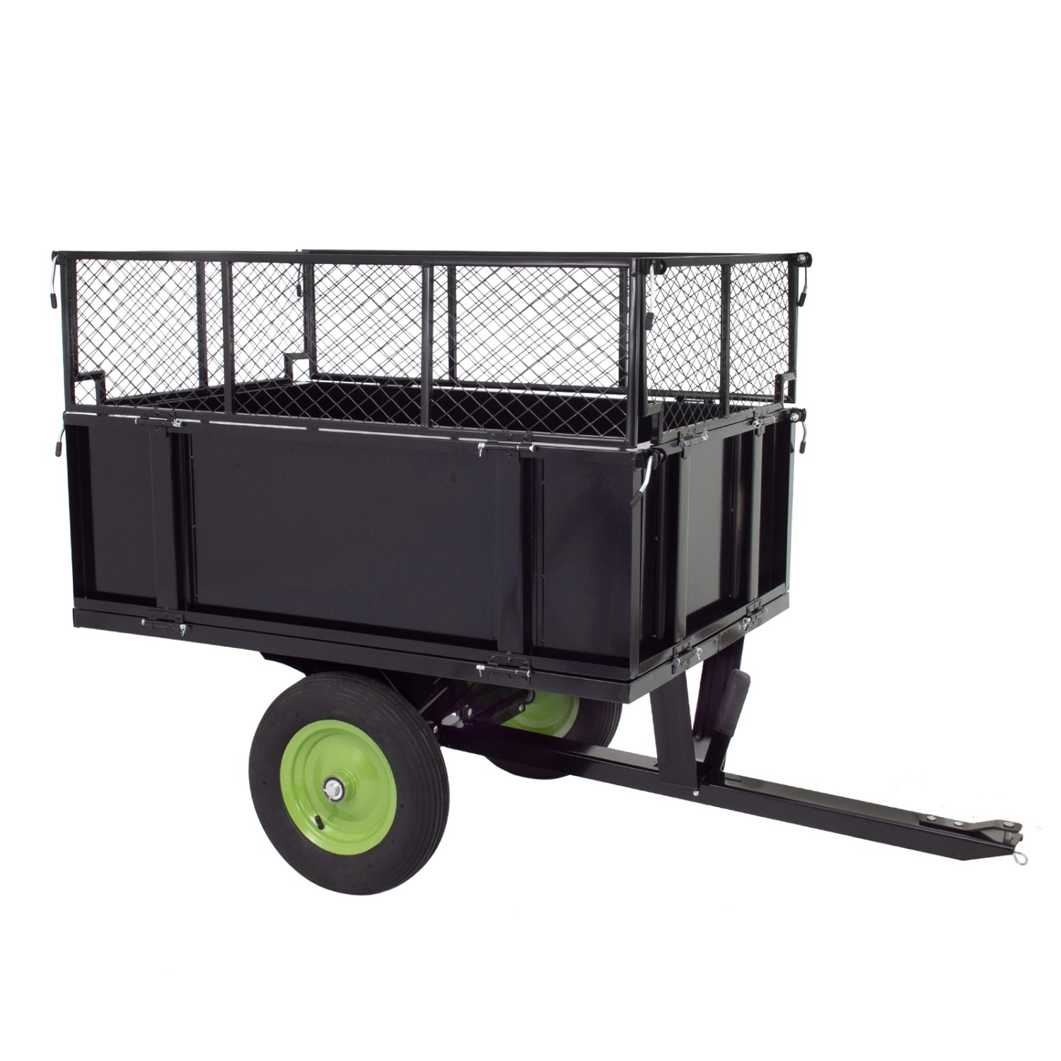 TRUTZHOLM Rasentraktor Anhänger Kippanhänger 300 kg Kippbar Mit Kupplung günstig online kaufen