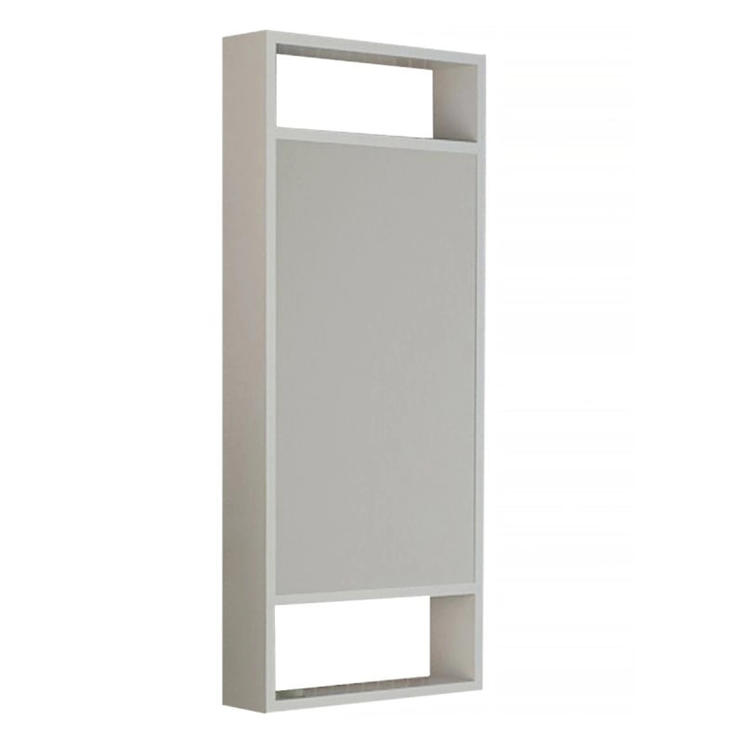 Jet-Line Badezimmer Spiegelschrank Lech in Weiß 90cm x 40cm x 10cm günstig online kaufen