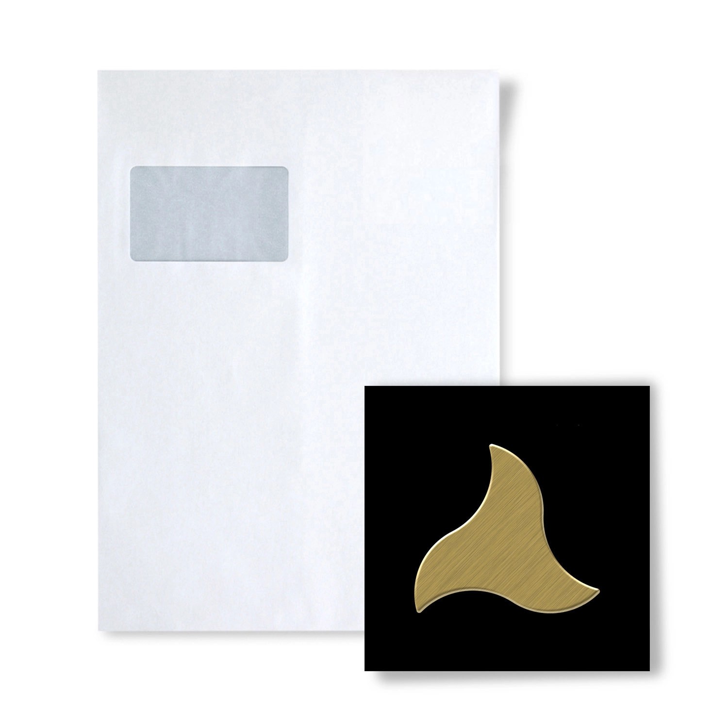 ALLOY Mosaik MUSTER S-Ninja-Ti-GB Ninja Titan Gold Gebürstet günstig online kaufen