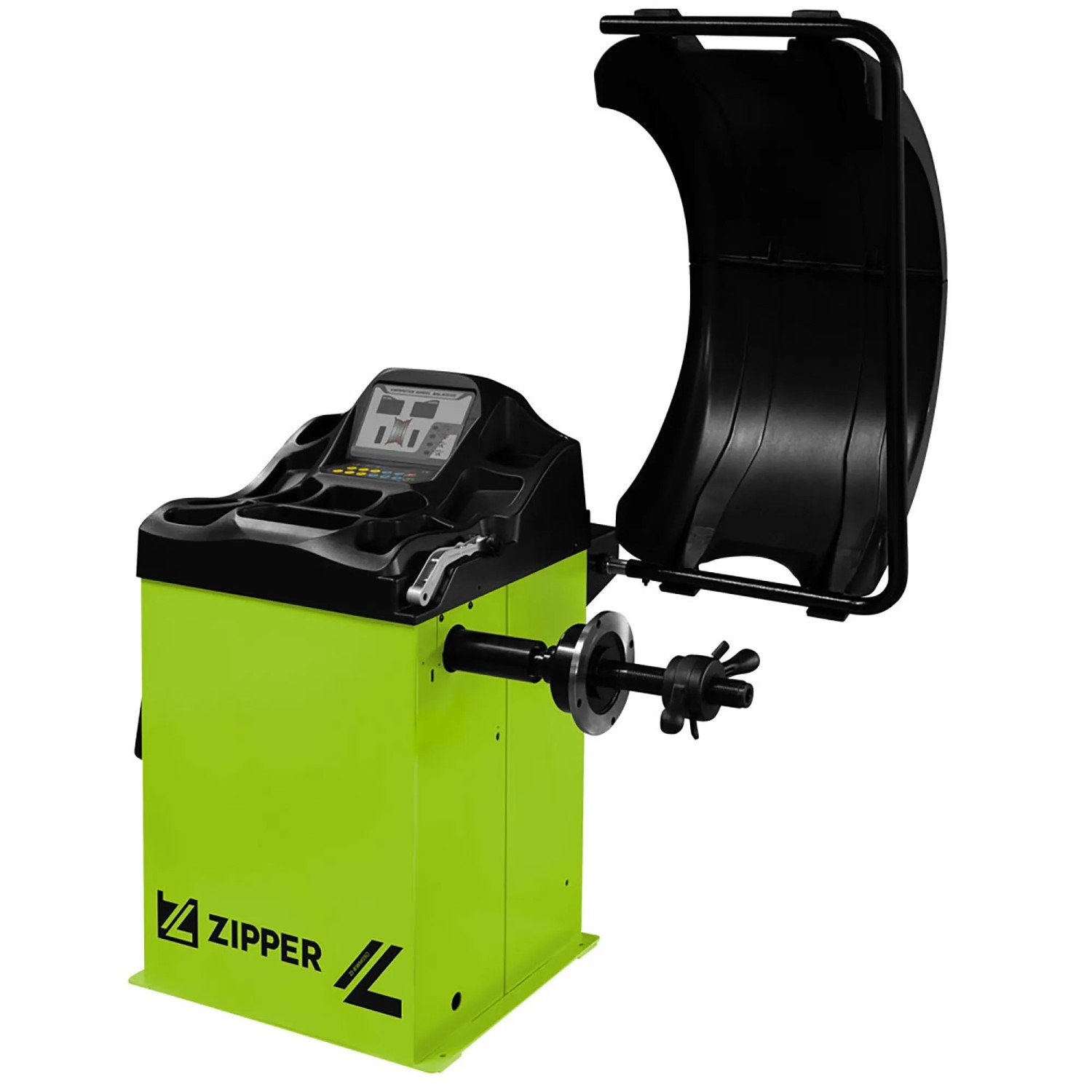 Zipper Reifenwuchtmaschine ZI-RWM99O Grün-Schwarz