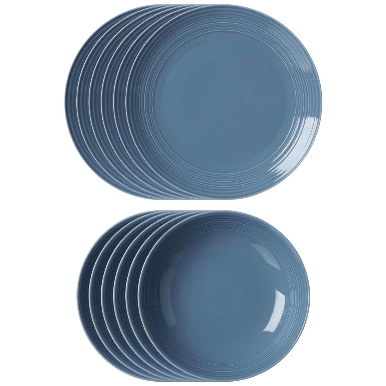 Ritzenhoff & Breker Levi Tafelservice 12-teilig Blau