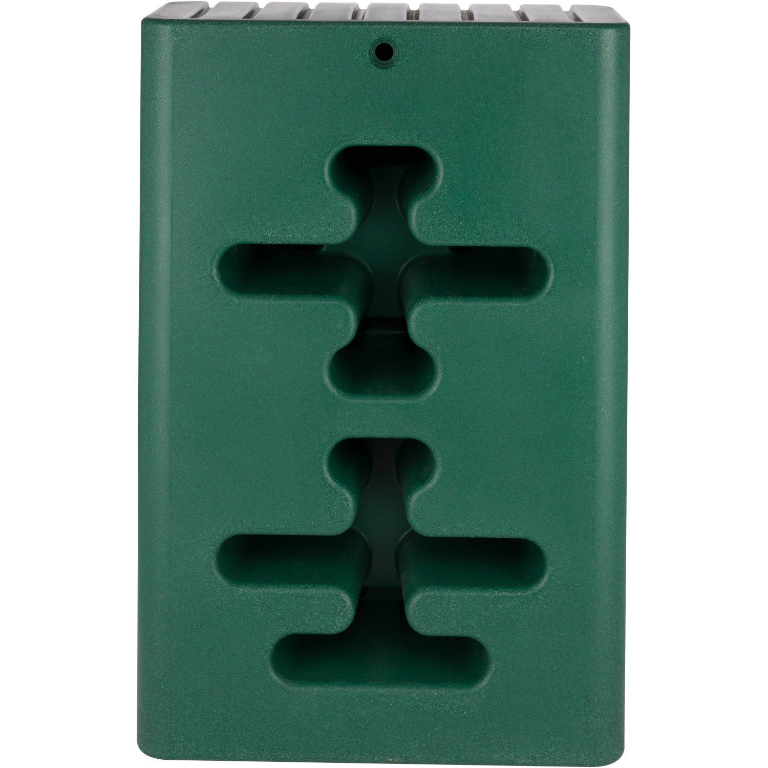 ARVES Regentonne Barletta 280 l, Granit Verde, mit Aussparungen zur Verbindung.