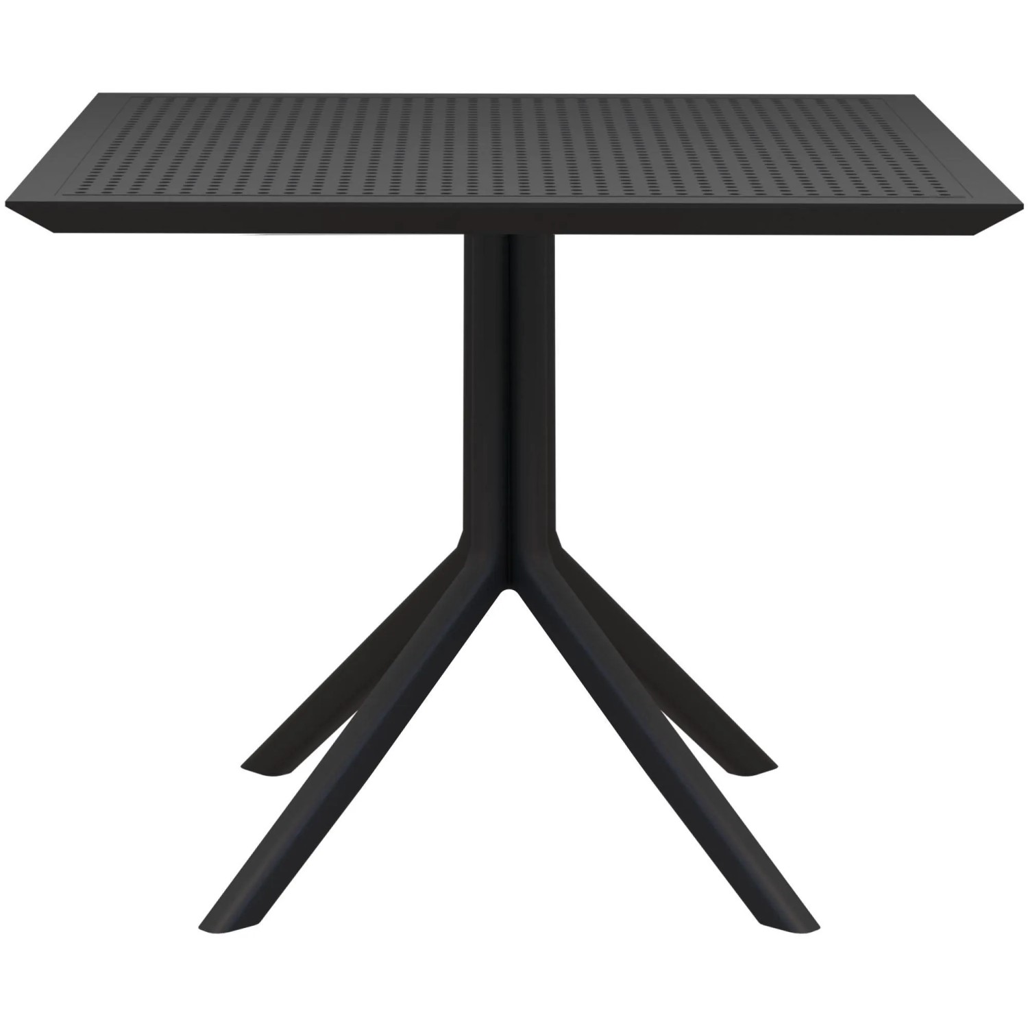 CLP Tisch Sky 80 X 80 cm Schwarz