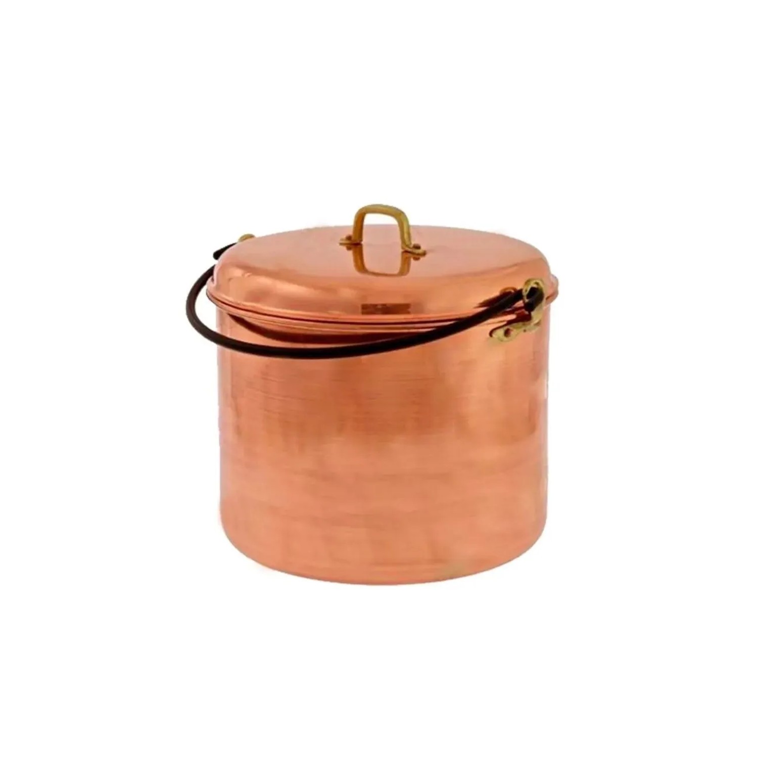 Ich-Zapfe Kupfertopf GehÄMmert mit Griffen 28 cm Kupfer