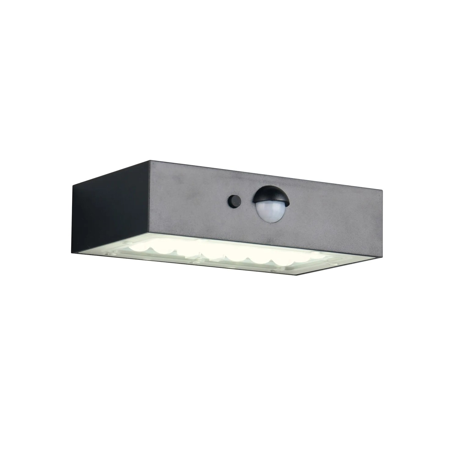 Reality LED-Wandleuchte Elvas Schwarz Matt 13,8 cm x 3,6 cm x 9 cm