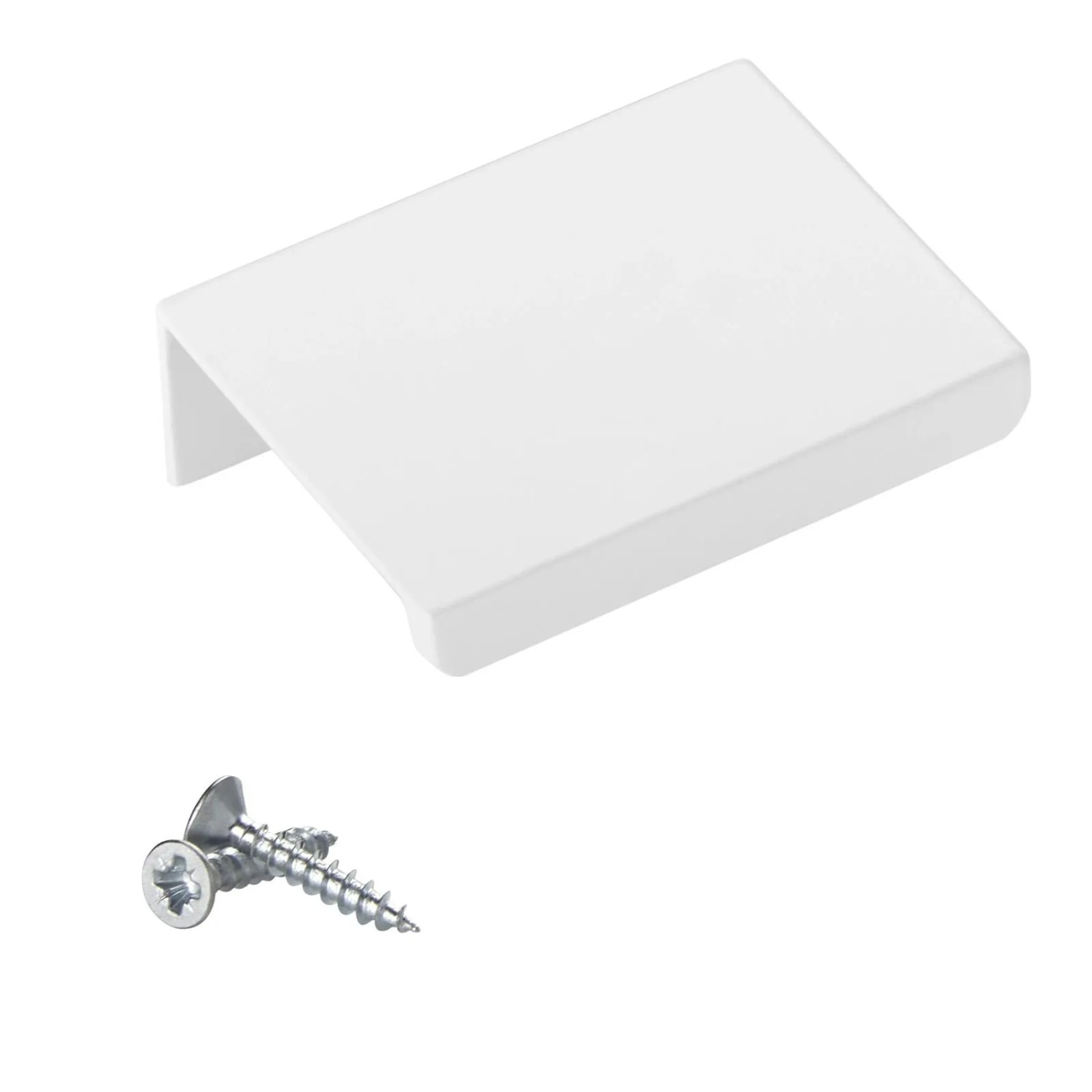 SOTECH Griffleiste BLANKETT Jane 50 x 17,8 x 40 mm Aluminium Weiß Ral 9003