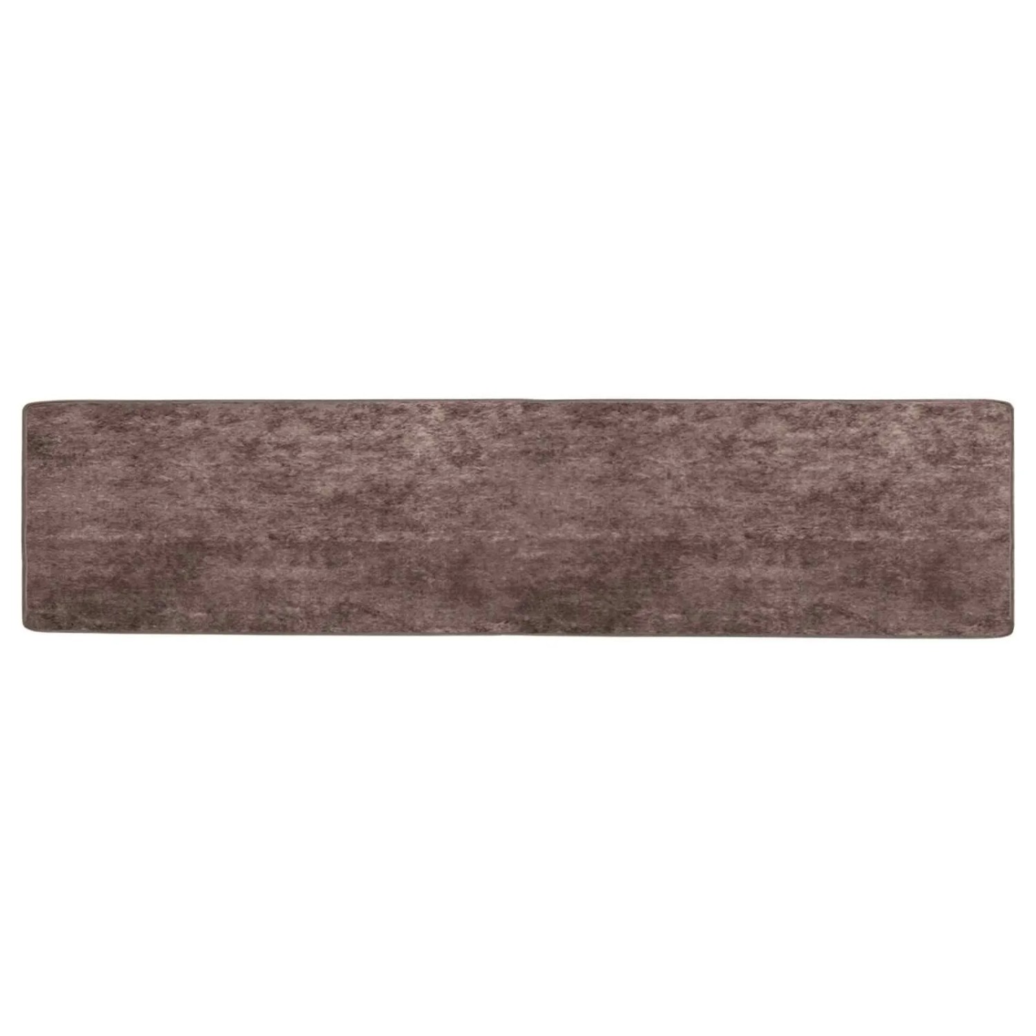 vidaXL Teppichläufer MARSA Grau 400 x 50 cm Polyester und PVC 42023188