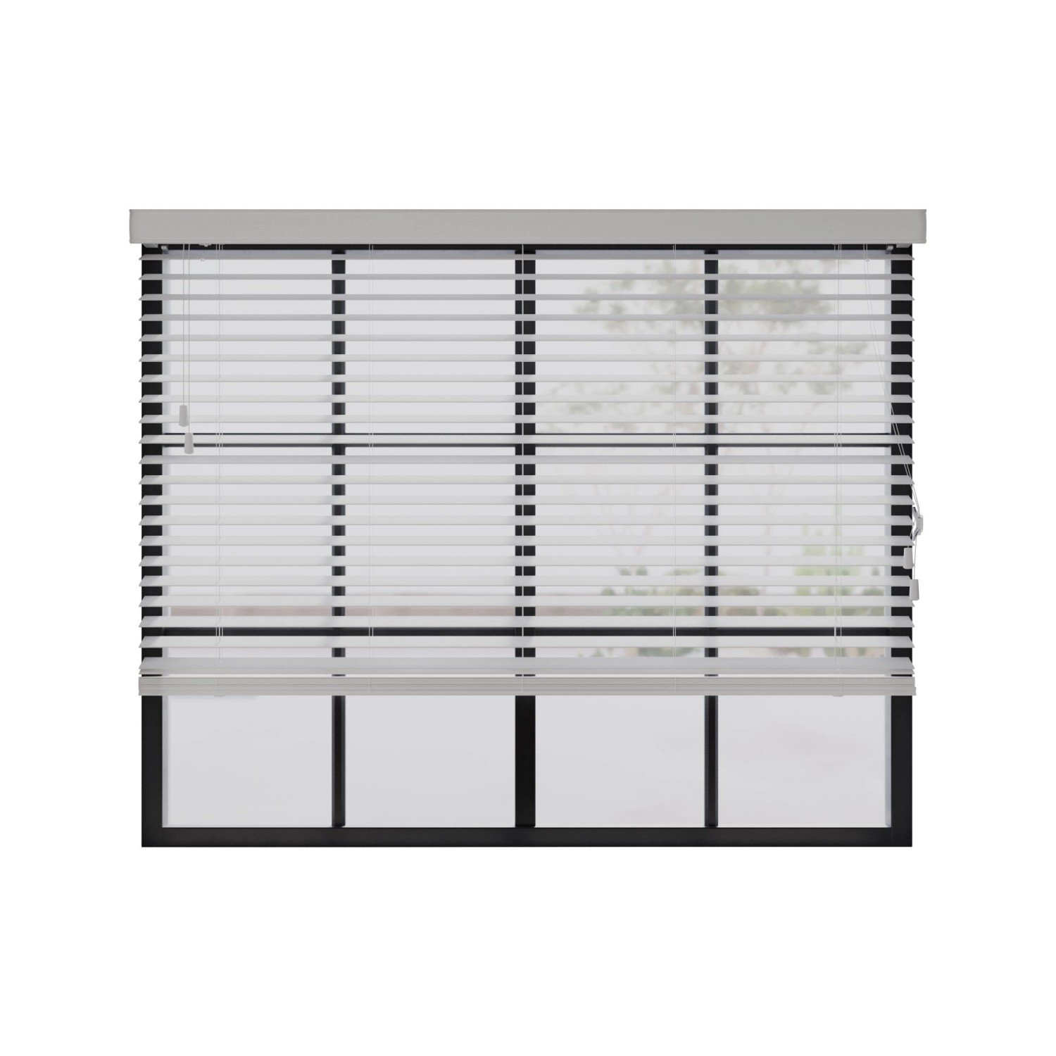 Cocoon Home Concepts Holz Jalousien 50 x 130  50mm Lamellen  Weiß günstig online kaufen
