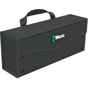 Wera Werkzeug-Box 2go 3, leerer Werkzeugkoffer aus robustem Material.