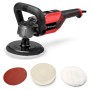 Einhell CC-PO 1100/150 CE Poliermaschine mit Zubehör für Autopflege und Schleifarbeiten.