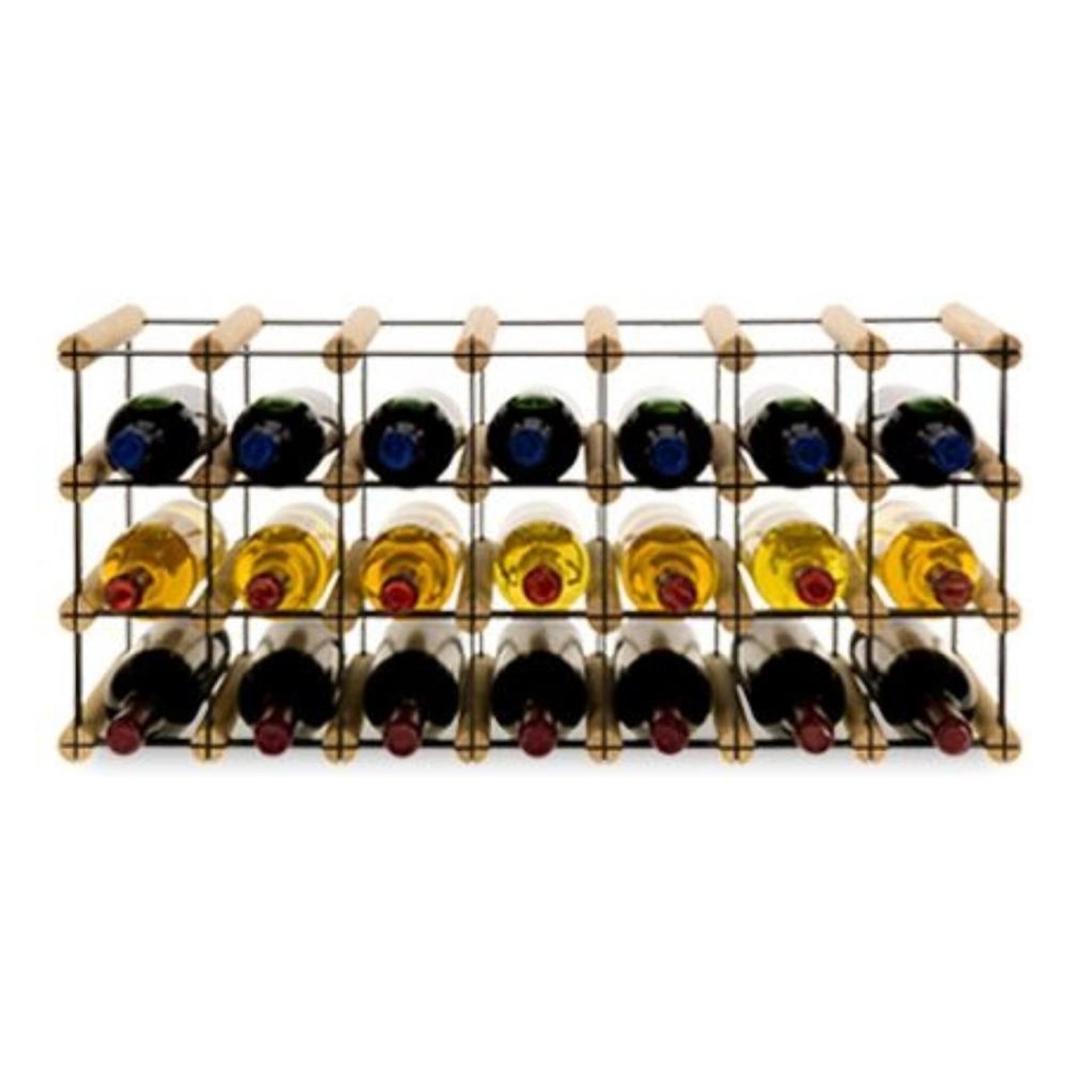 PROREGAL Modulares Weinregal Vinotega Mod Metal HxBxT 32,5 x 72,5 x 24,5 cm günstig online kaufen