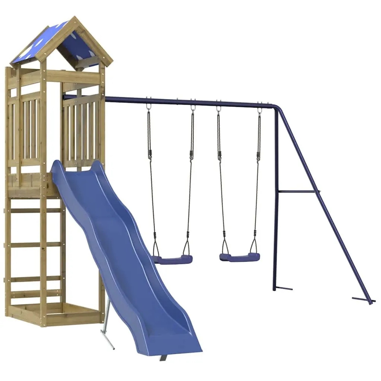 vidaXL Spielturm Imprägniertes Kiefernholz 3279105