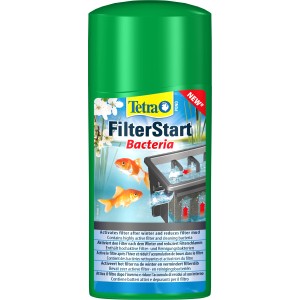 Tetra Pond FilterStart 500ml für Teichfilter: Aktiviert Filterbakterien und verbessert die Wasserqualität.