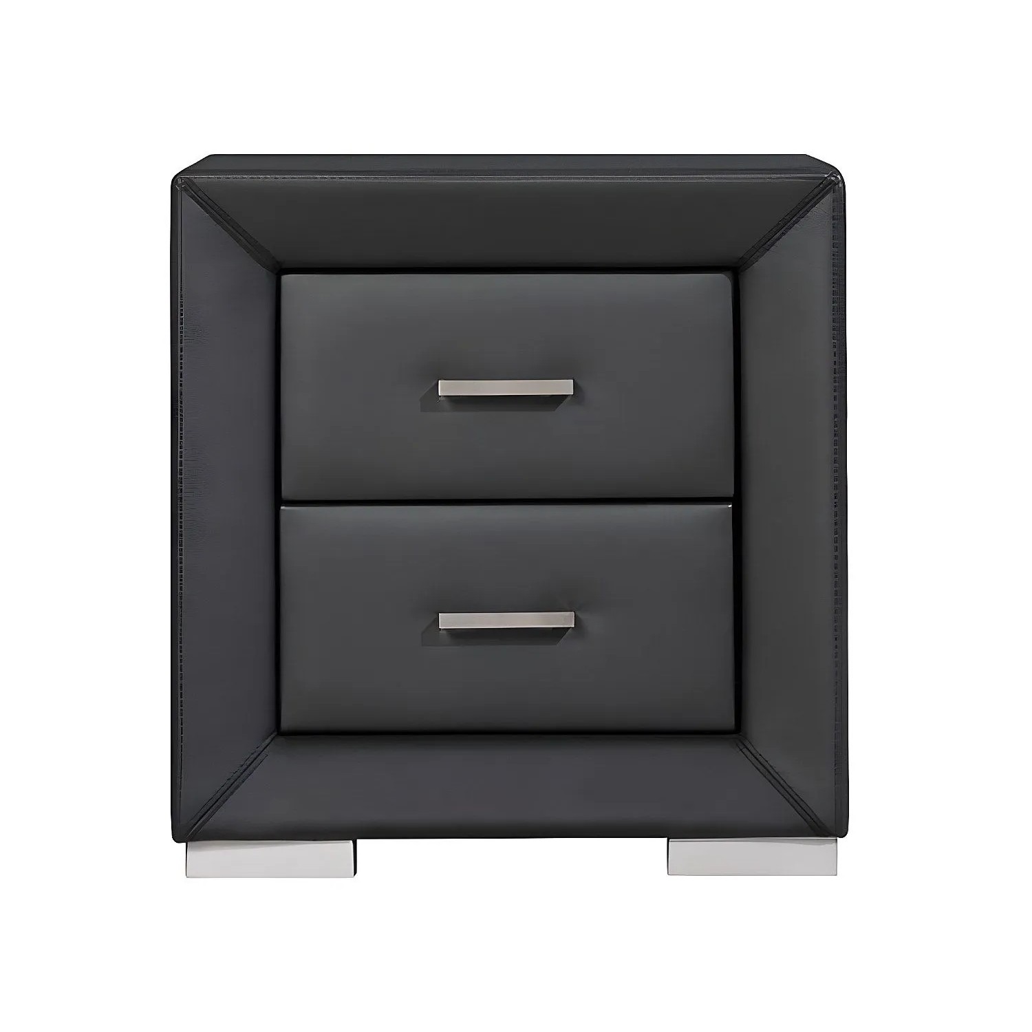 Vente-unique Nachttisch Capitole Schwarz 51.5 cm