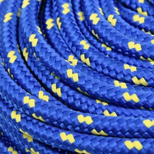 vidaXL Bootsseil Blau 8 mm 250 m Polypropylen 152451