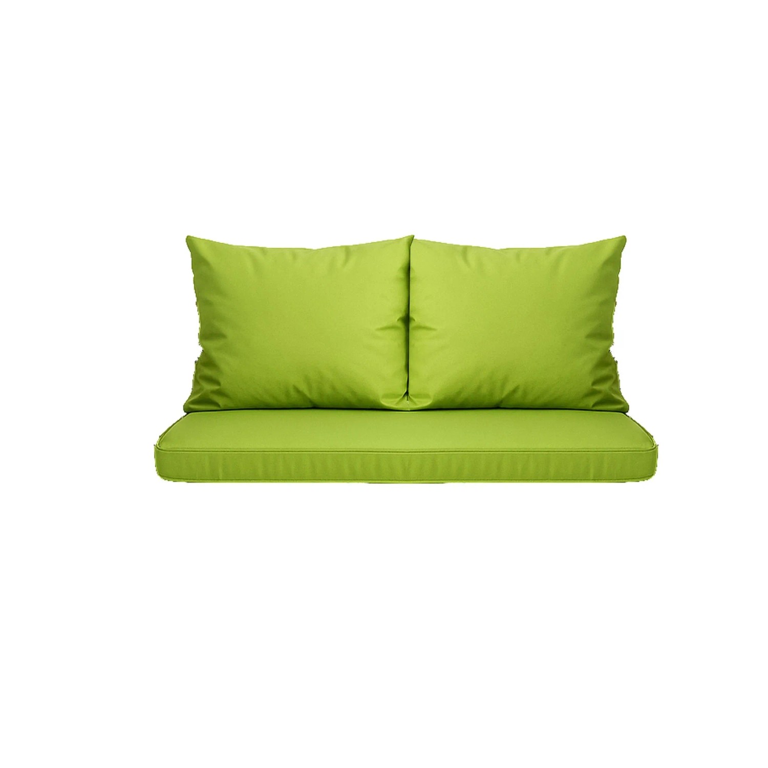 Setgarden  Mix Bench Kissen Outdoor Kissen Bankauflage 120x60+2x50x56cm Kissen Für 2-Sitzer Bänke 1tlg Lemon