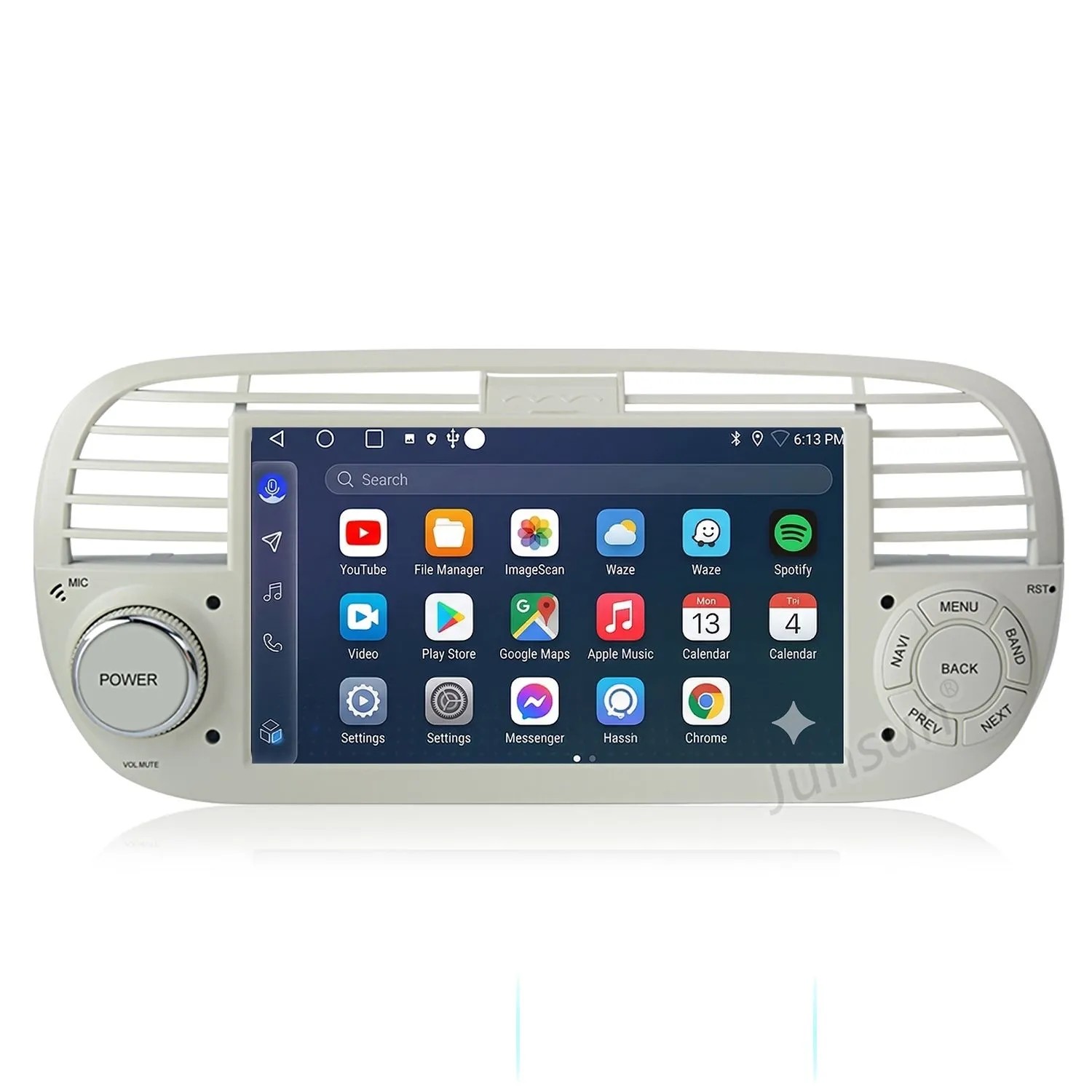 Junsun Autoradio Für Fiat 500 2007 To 2015