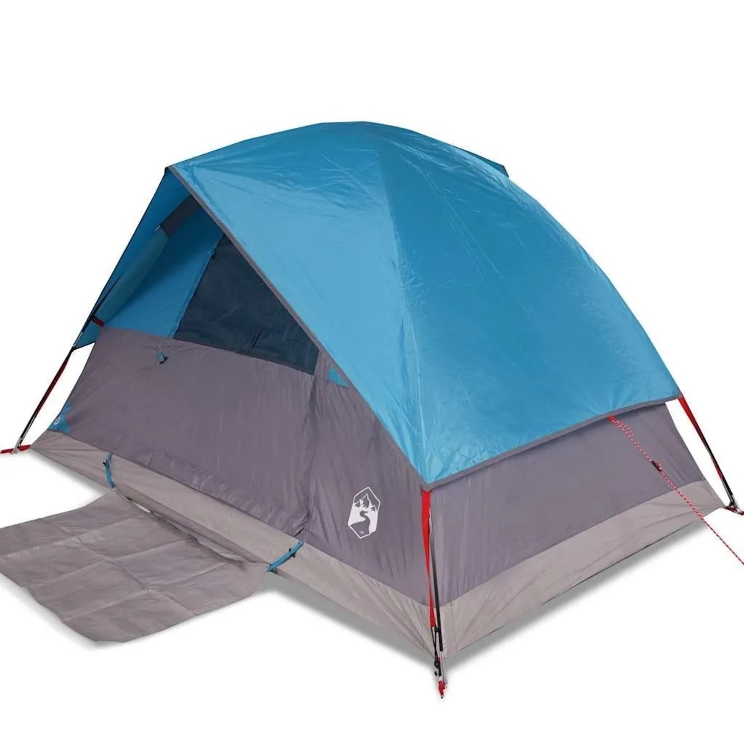 Furnicato Campingzelt Kuppelzelt Blau 215 X 150 X 127 Cm