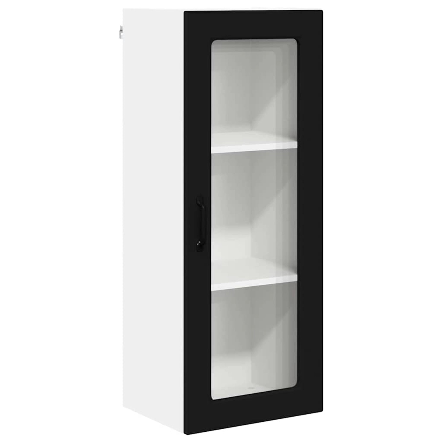 vidaXL Küchenwandschrank Schwarz 40 x 31 x 100 cm Holzwerkstoff 885446 günstig online kaufen