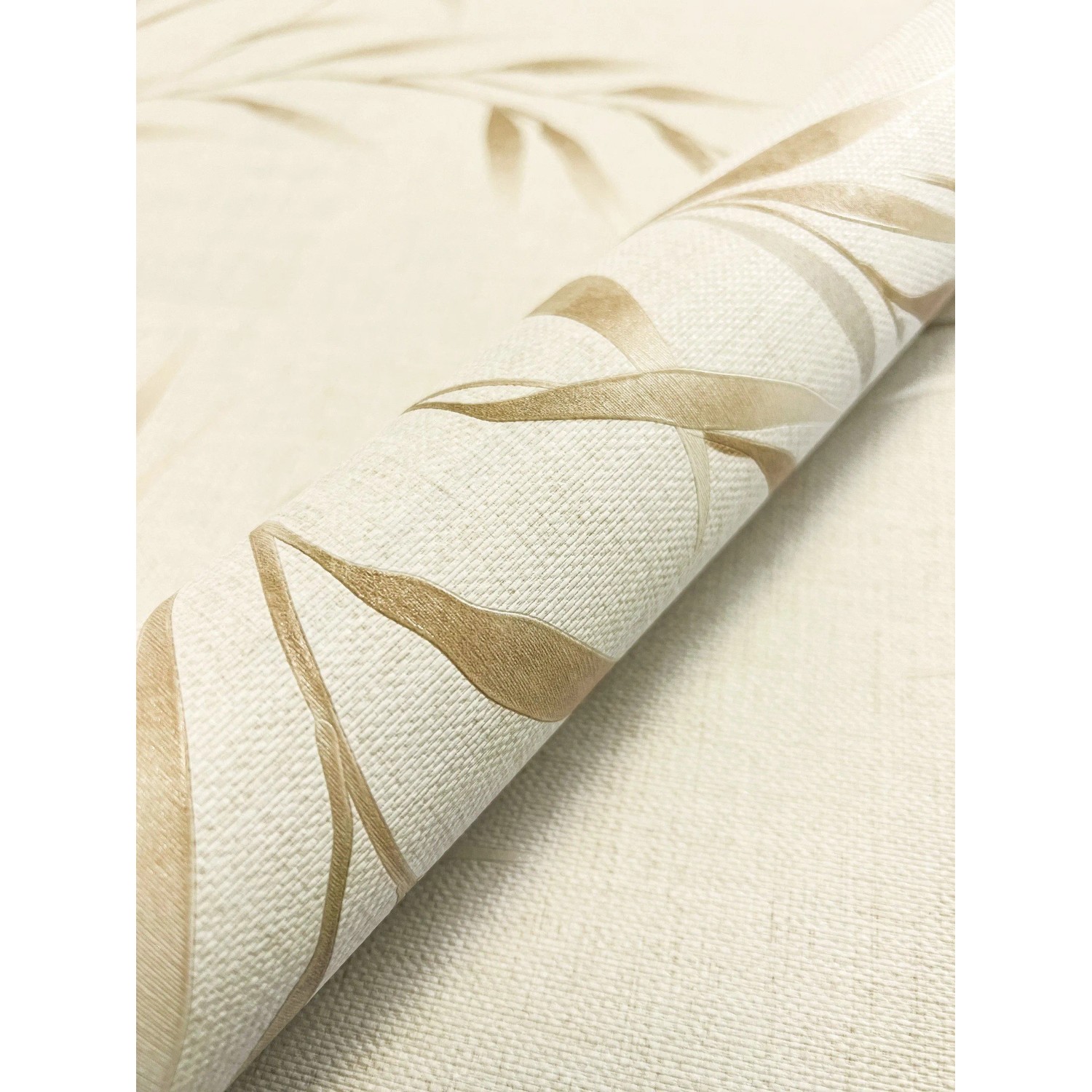 Newroom Vliestapete Aissa Beige Blumen Floral Strukturiert FSC® günstig online kaufen