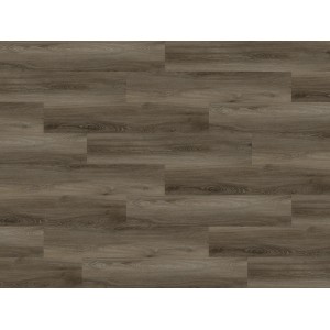 Verlegter Click-Vinylboden Eiche Sofia in Holzoptik, ideal für Wohnräume und Fußbodenheizung.