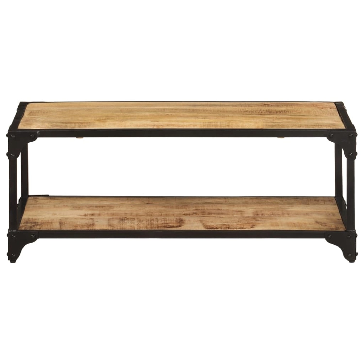 Couchtisch 90x45x35 Cm Raues Massives Mangoholz günstig online kaufen