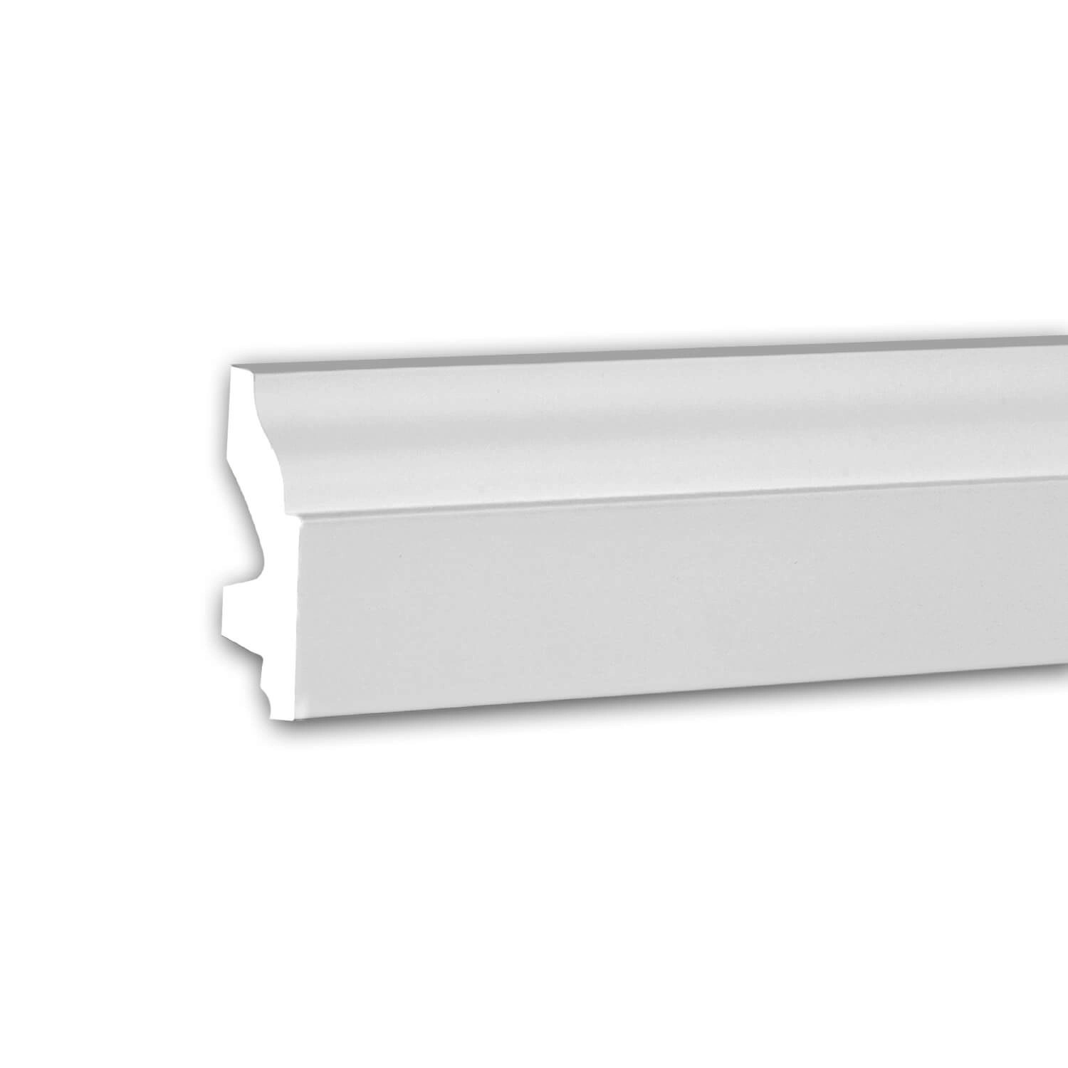 PROFHOME 153111 Sockelleiste Fußleiste Zierleiste Stuckleiste 2 m 200 cm x günstig online kaufen