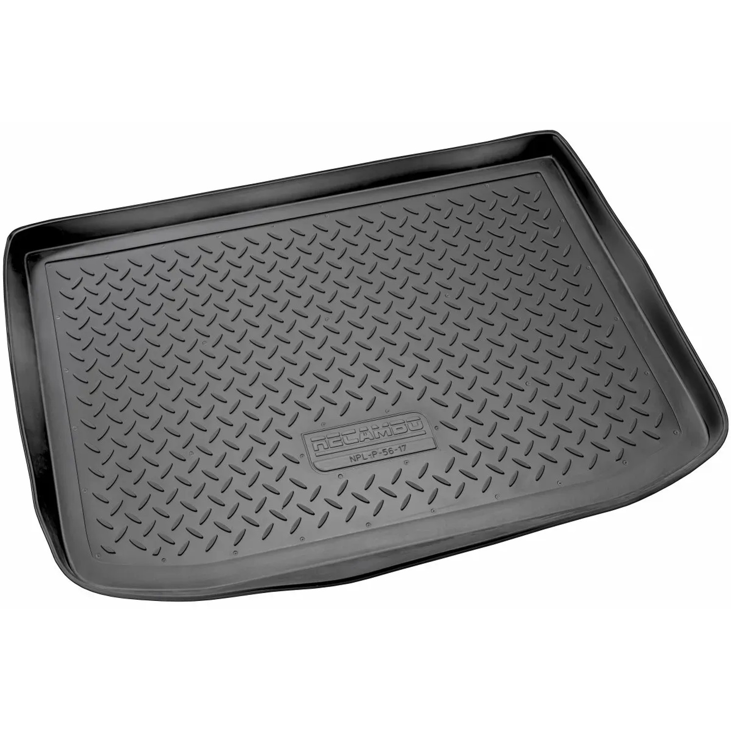 Gummi Kofferraumwanne für Mercedes A-Klasse  W169  2004-2008, bis MOPF  Rand