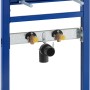 Geberit Duofix Montageelement für Waschtisch, 112 cm, blau, für Trockenbau.