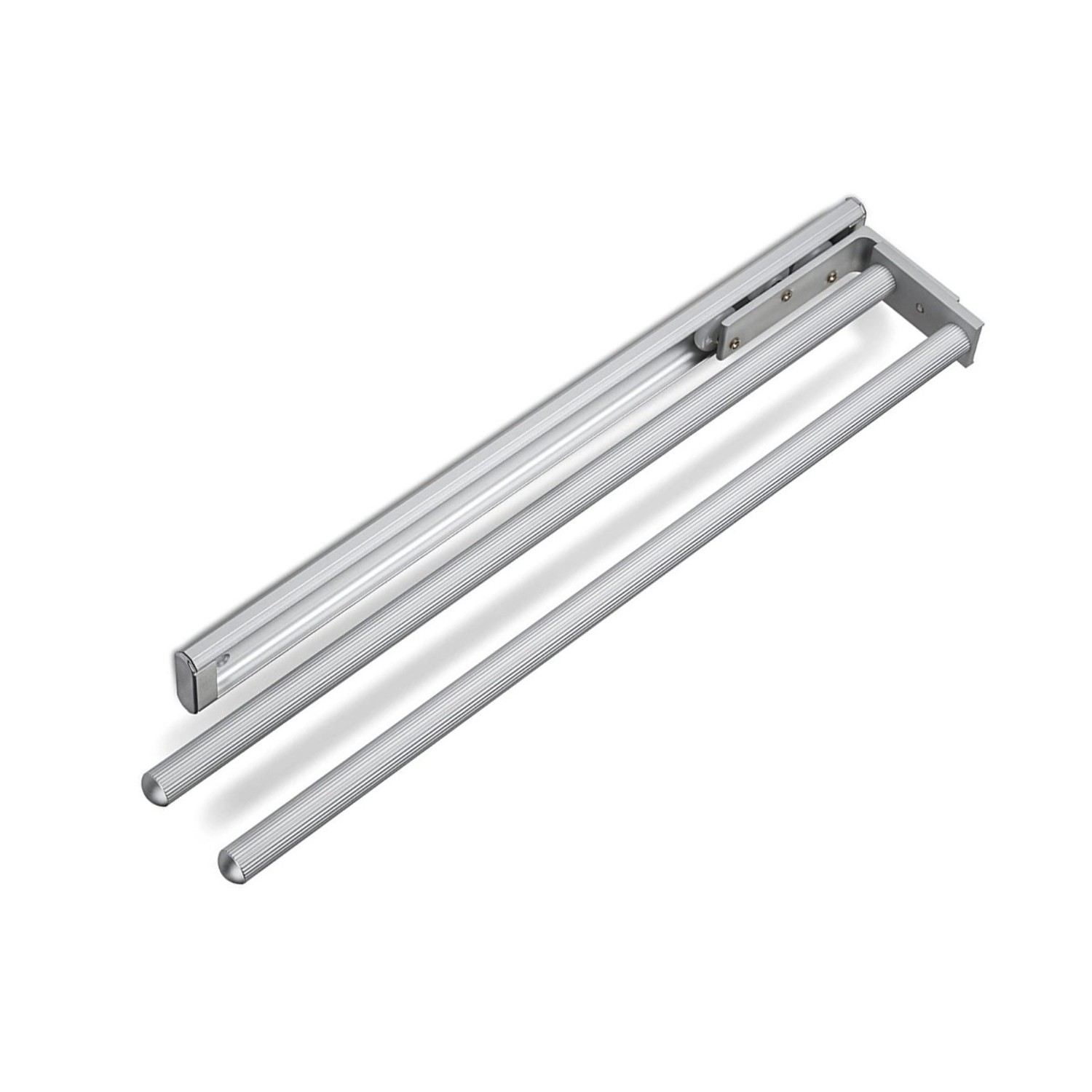 SOTECH Aluminium Handtuchhalter TED 2 Armig 450 bis 730 mm Ausziehbar Drehb günstig online kaufen