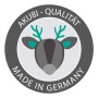Akubi Qualitätssiegel Made in Germany für Karibu Spielgeräte