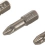 LUX Torsion Bit-Satz PZ1, PZ2, PZ3, 3-teilig für hohe Kraftübertragung.