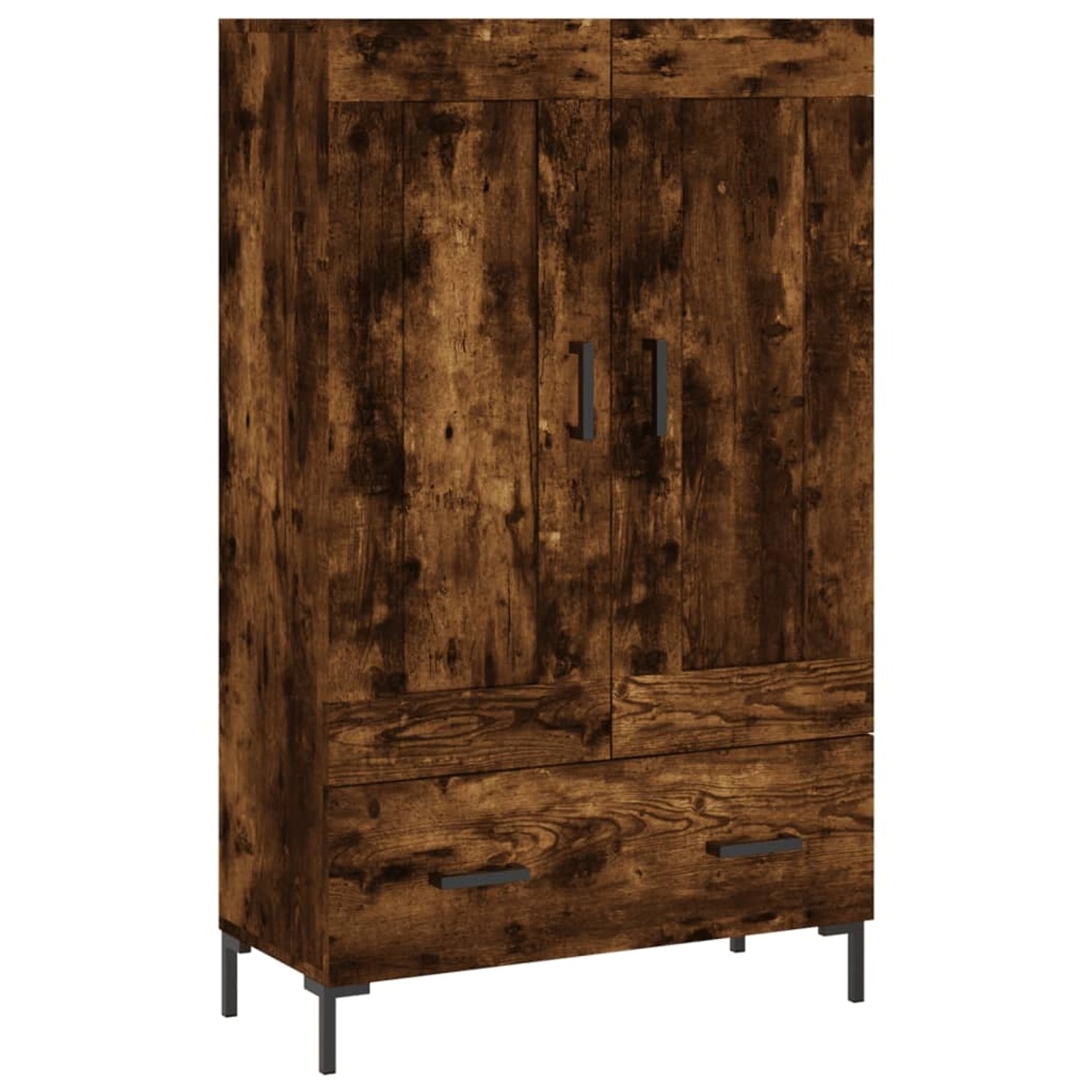 vidaXL Highboard Räuchereiche 69,5x31x115 cm Holzwerkstoff 830329 günstig online kaufen