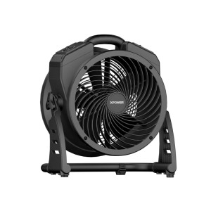 Xpower FC-100 11" 900 CFM Kompakter Mehrzweck-Luftzirkulator Schwarz