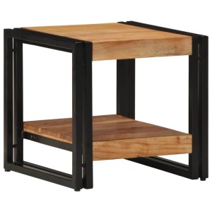 vidaXL Couchtisch Braun 40 x 40 x 38 cm Massivholz Akazie 4102725