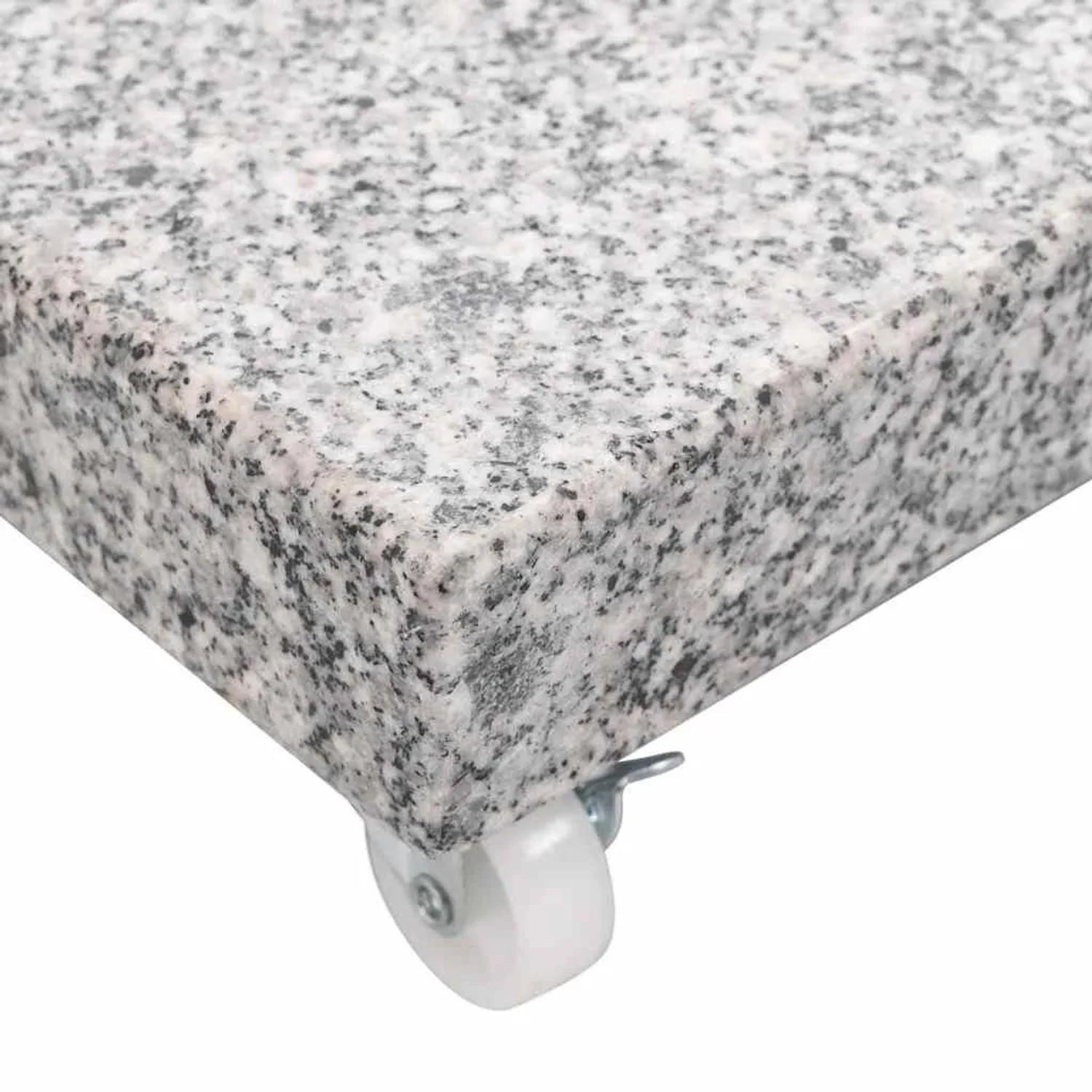 vidaXL Sonnenschirmständer Granit 30 kg Quadrat Grau 48563_5