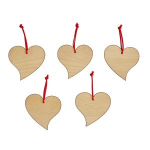 Erst-Holz Christbaumschmuck Holzschmuck Deko Herz