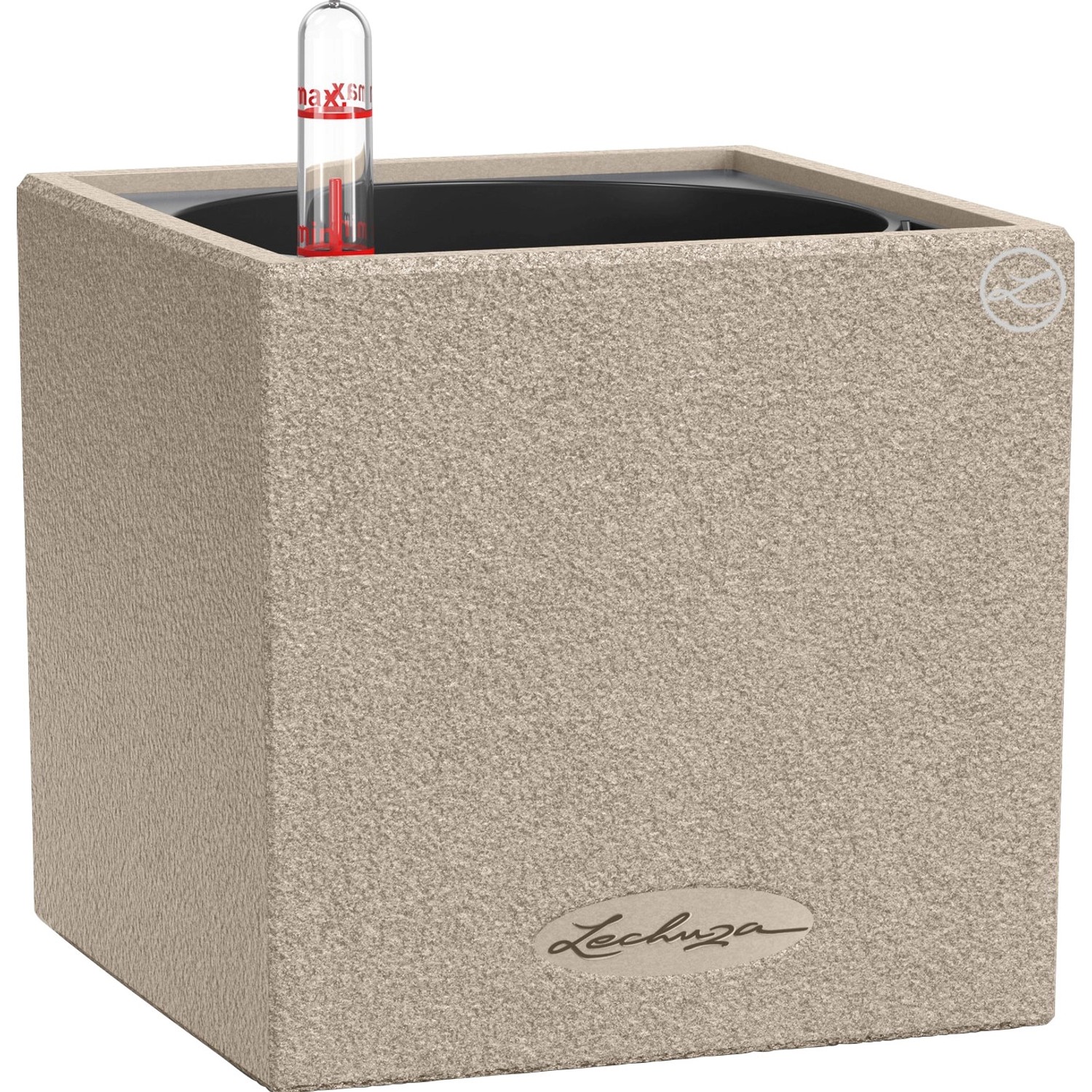 Lechuza Pflanzgefäß Canto Stone 14 Sandbeige 14 cm x 14 cm günstig online kaufen