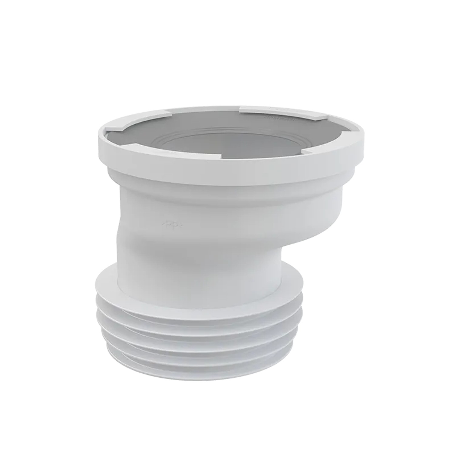 Alcadrain A991-20 WC-Anschlussmanschette exzentrisch 20 mm DN110 weiß