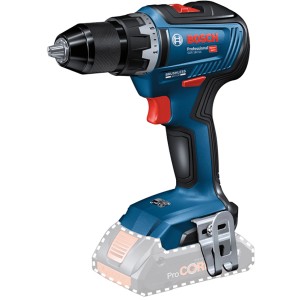 Bosch Professional GSR 18 V-55 Akku-Bohrschrauber (ohne Akku) in Blau und Schwarz.
