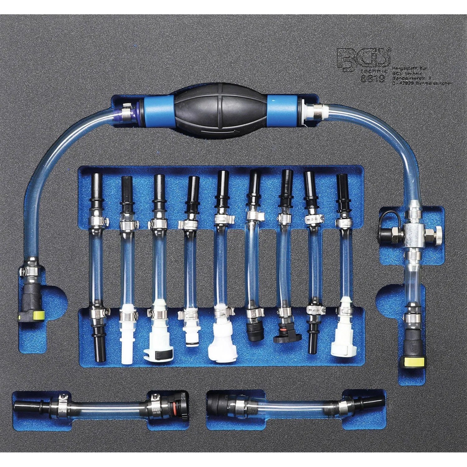 BGS Diesel Niederdruckkreis Entlüftungs Satz Für Ford PSA Opel Fiat Rover Land Rover Renault Mercedes Benz 12Tlg  8819