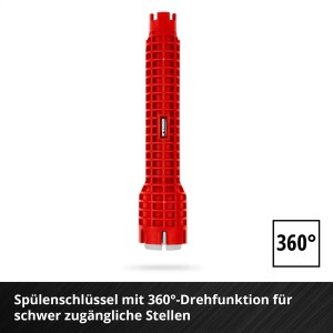 Einhell Werkzeug-Pad Sanitärinstallation E-Case 8-teilig