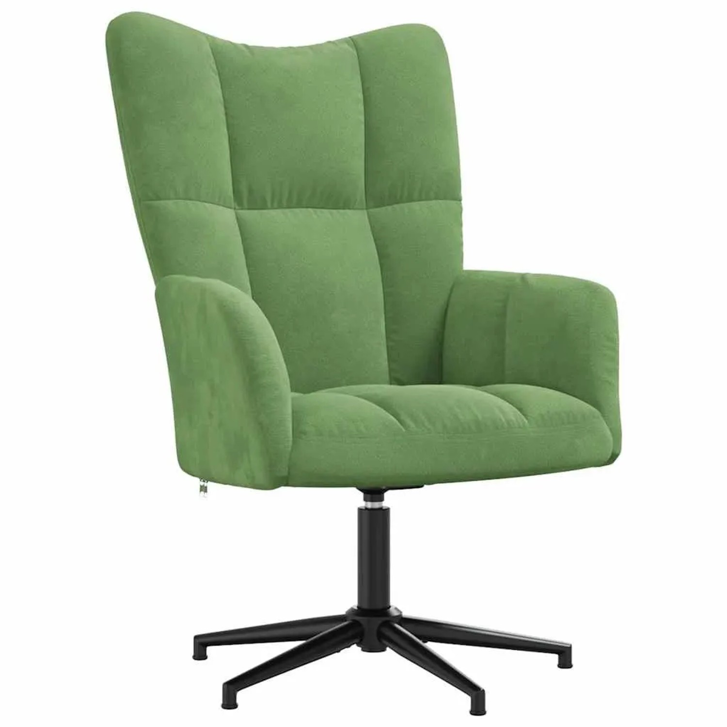 vidaXL Relaxsessel Hellgrün Samt 328098