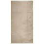 vidaXL Teppich HUARTE Kurzflor Weich und Waschbar Sandfarben 80x150 cm 375052