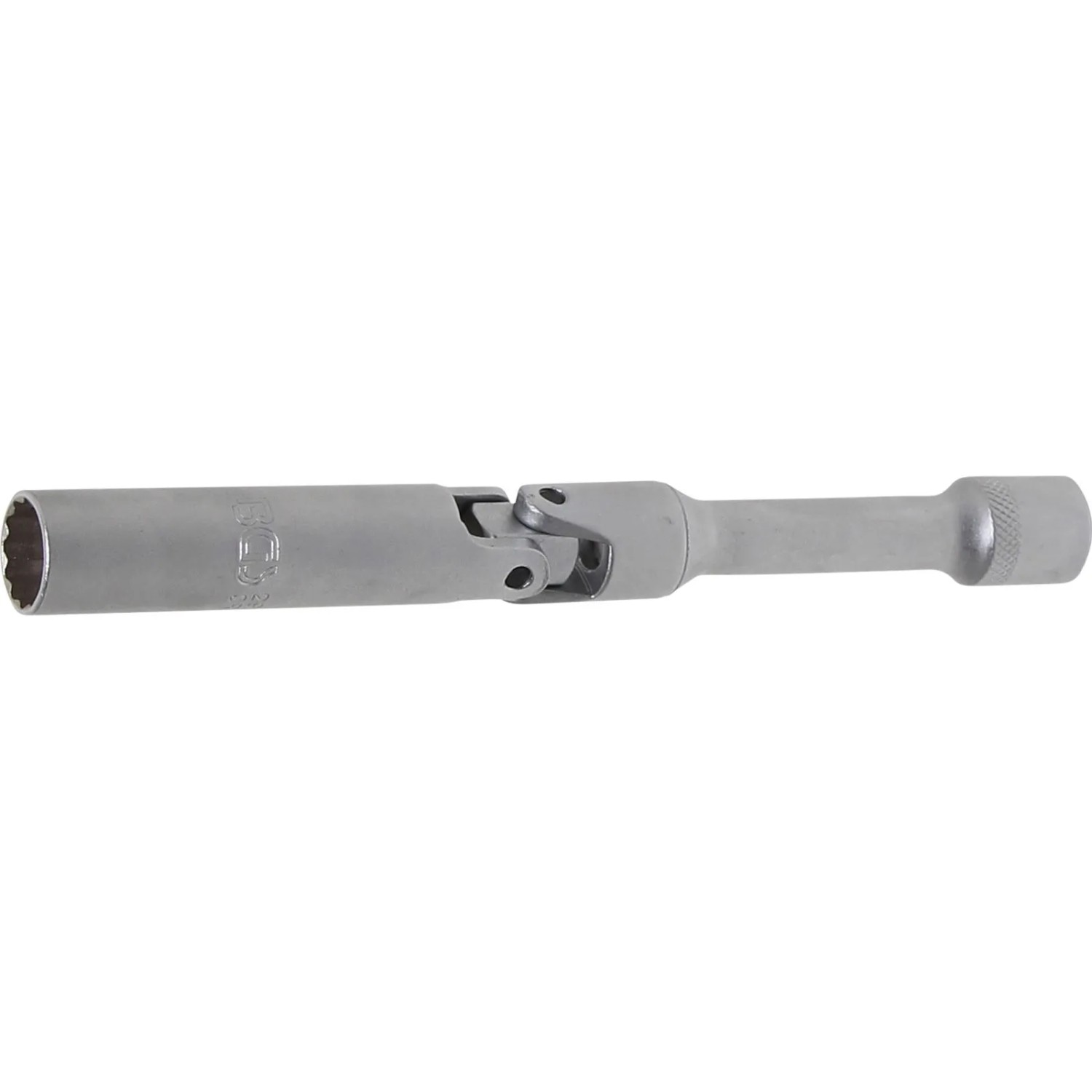 BGS Zündkerzen Gelenkeinsatz Zwölfkant Extra Lang Antrieb Innenvierkant 10 Mm  3 8 Zoll  SW 14 Mm 2987