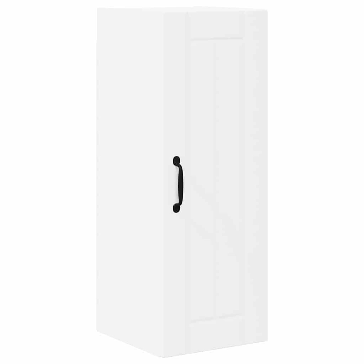 vidaXL Küchenwandschrank mit Regal Weiß 30 x 31 x 80 cm Holzwerkstoff 88500 günstig online kaufen