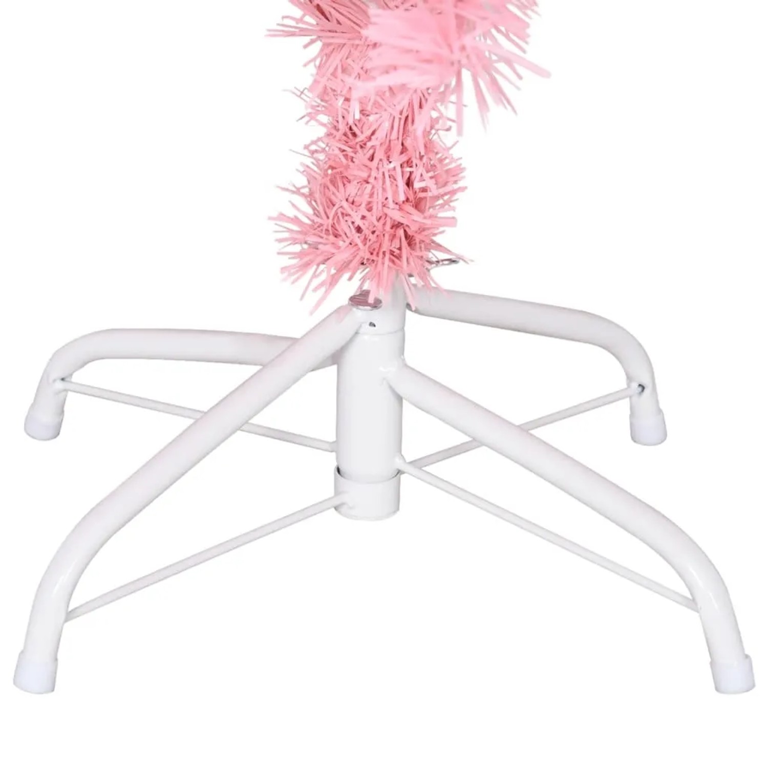 vidaXL knstlicher Weihnachtsbaum mit Stnder Rosa 150 cm PVC kaufen bei OBI