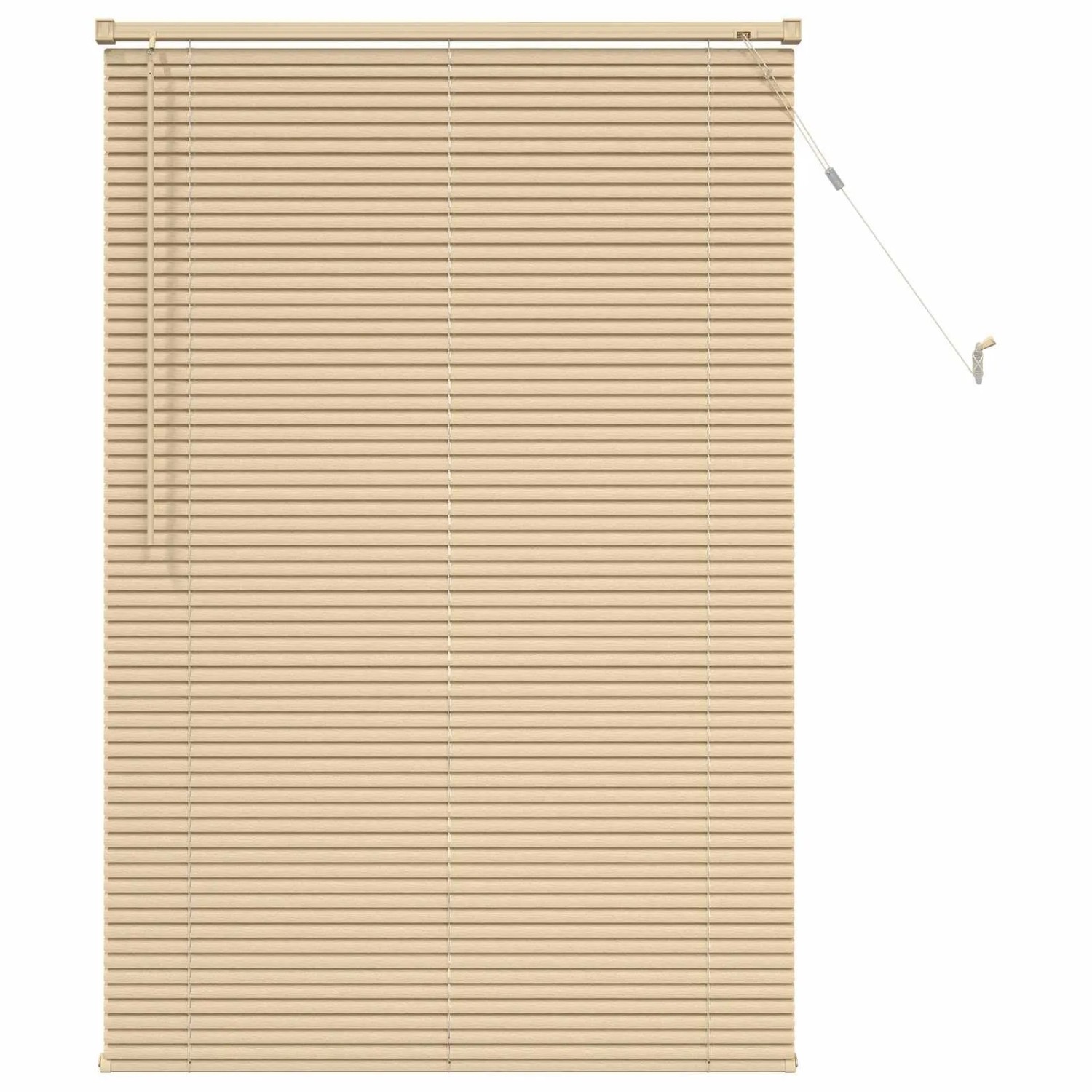 vidaXL Venetianer Jalousie Hellbraun mit Muster 150 x 70 cm PVC 42003761 günstig online kaufen