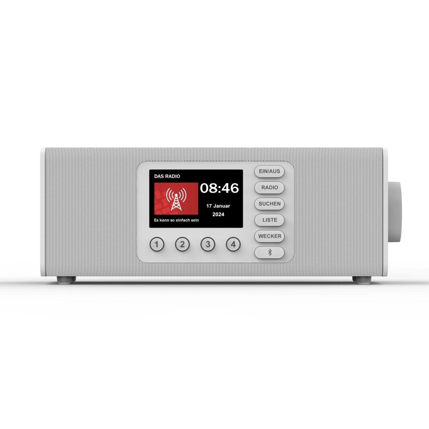 Hama Digitalradio DR2002BT FM/DAB/DAB+/Bluetooth RX Weiß